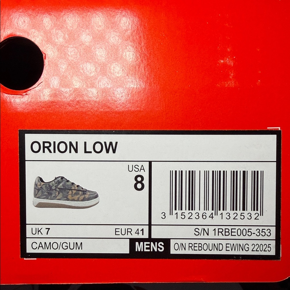 PATRICK EWING ORION REBOUND LO men’s New, never worn in OG box - Picture 4 of 9